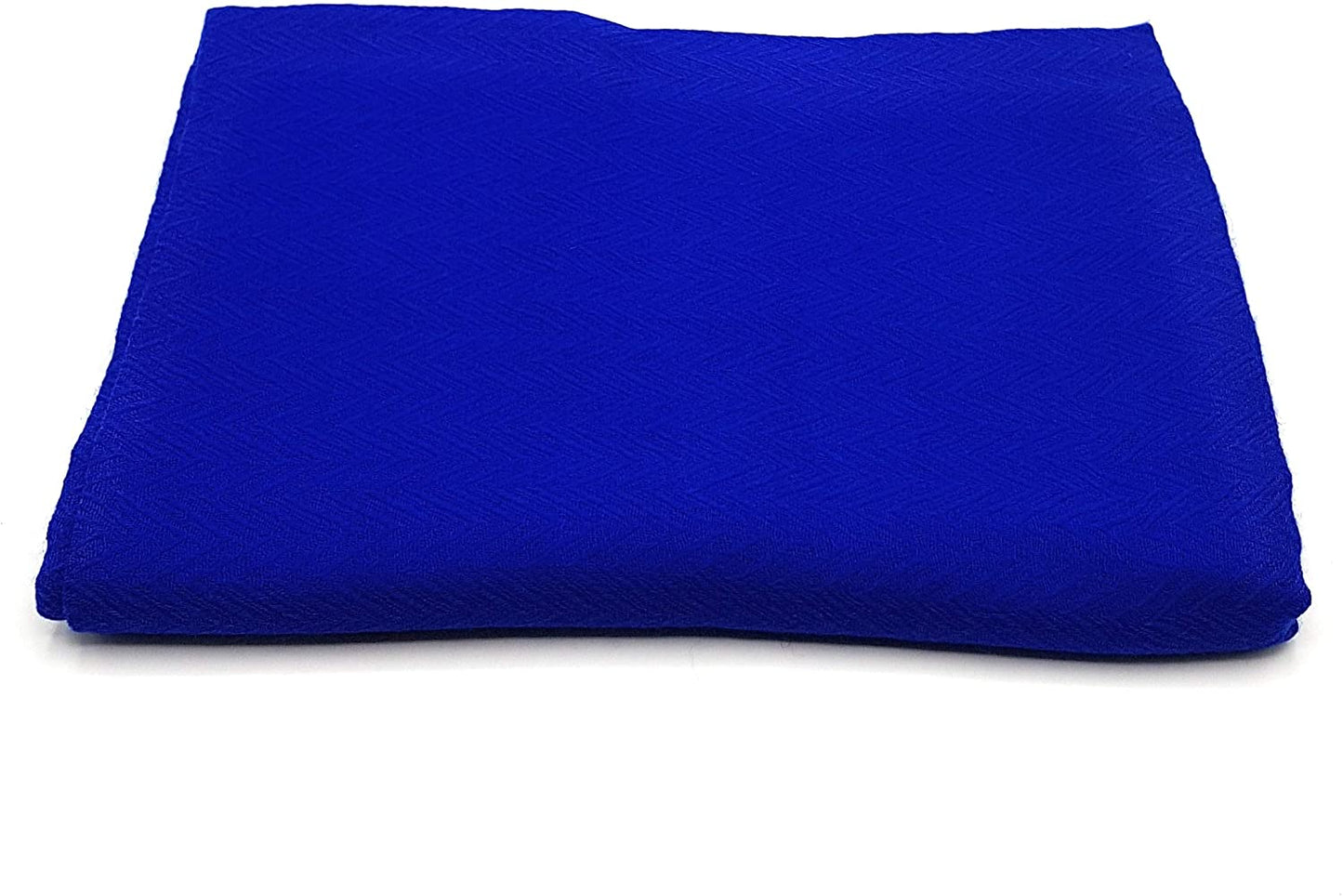 Luxus Wollschal für Mann/Frau Schal 100% Wolle gewebt elegant UNI Farbe Zig Zag