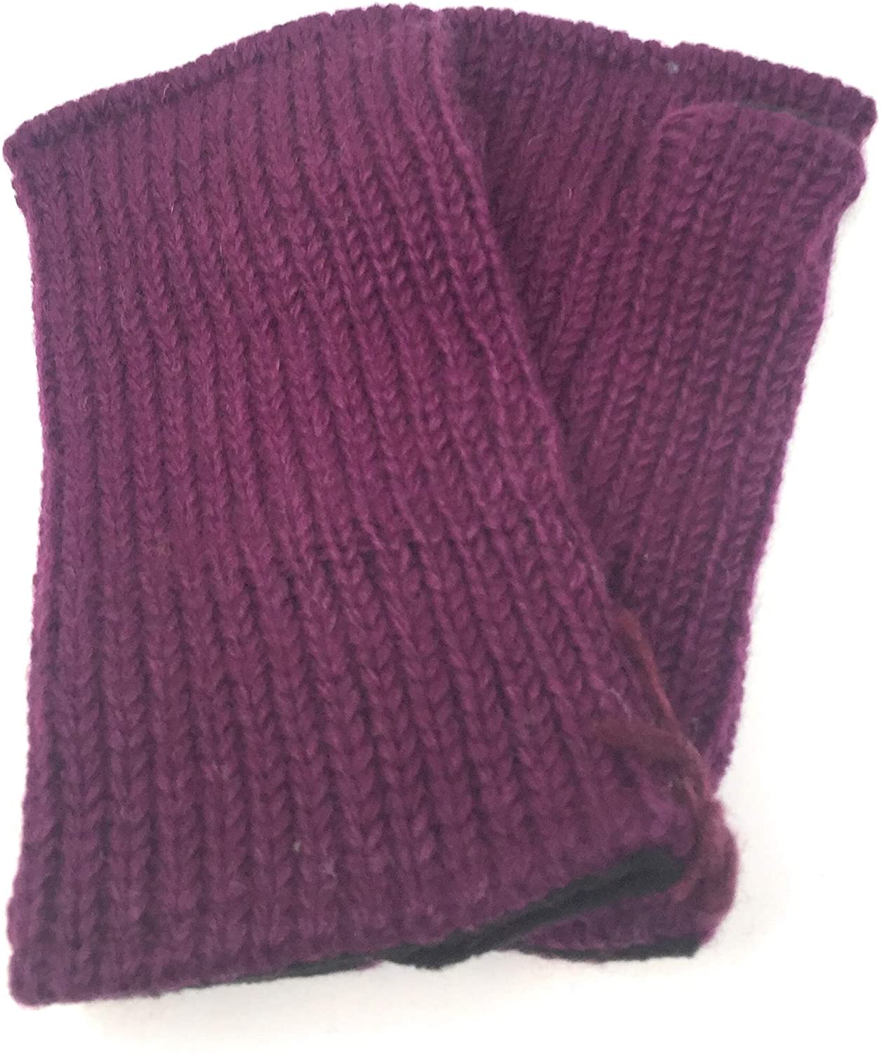 Wollsulpen Damen gestrickte aus Nepal - Fleece-Innenfutter FAIRTRADE