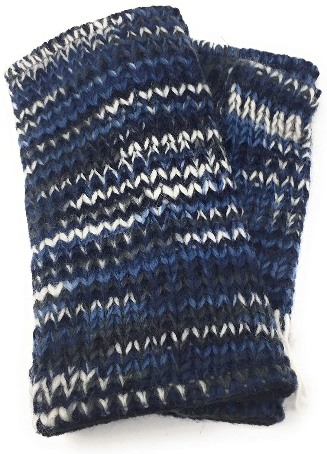 Wollsulpen Damen gestrickte aus Nepal - Fleece-Innenfutter FAIRTRADE