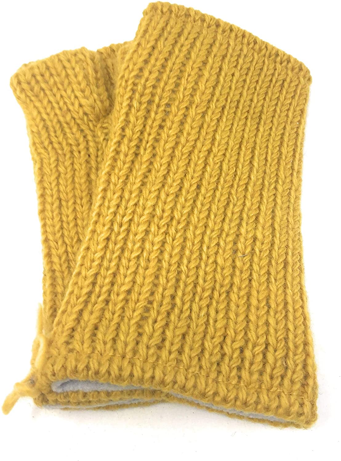 Wollsulpen Damen gestrickte aus Nepal - Fleece-Innenfutter FAIRTRADE