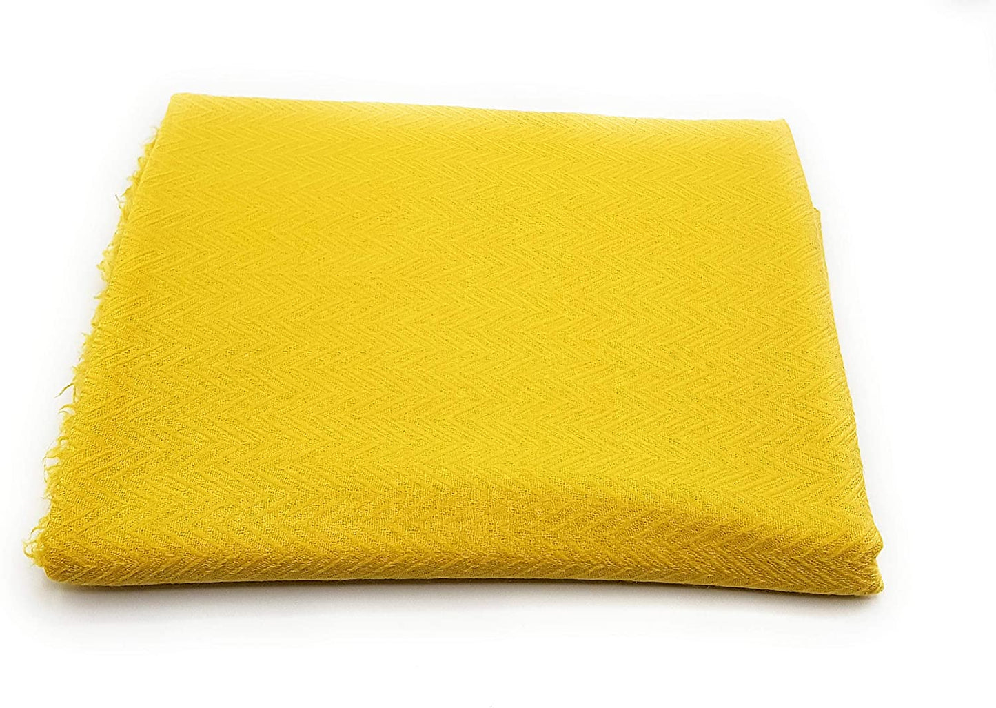 Luxus Wollschal für Mann/Frau Schal 100% Wolle gewebt elegant UNI Farbe Zig Zag