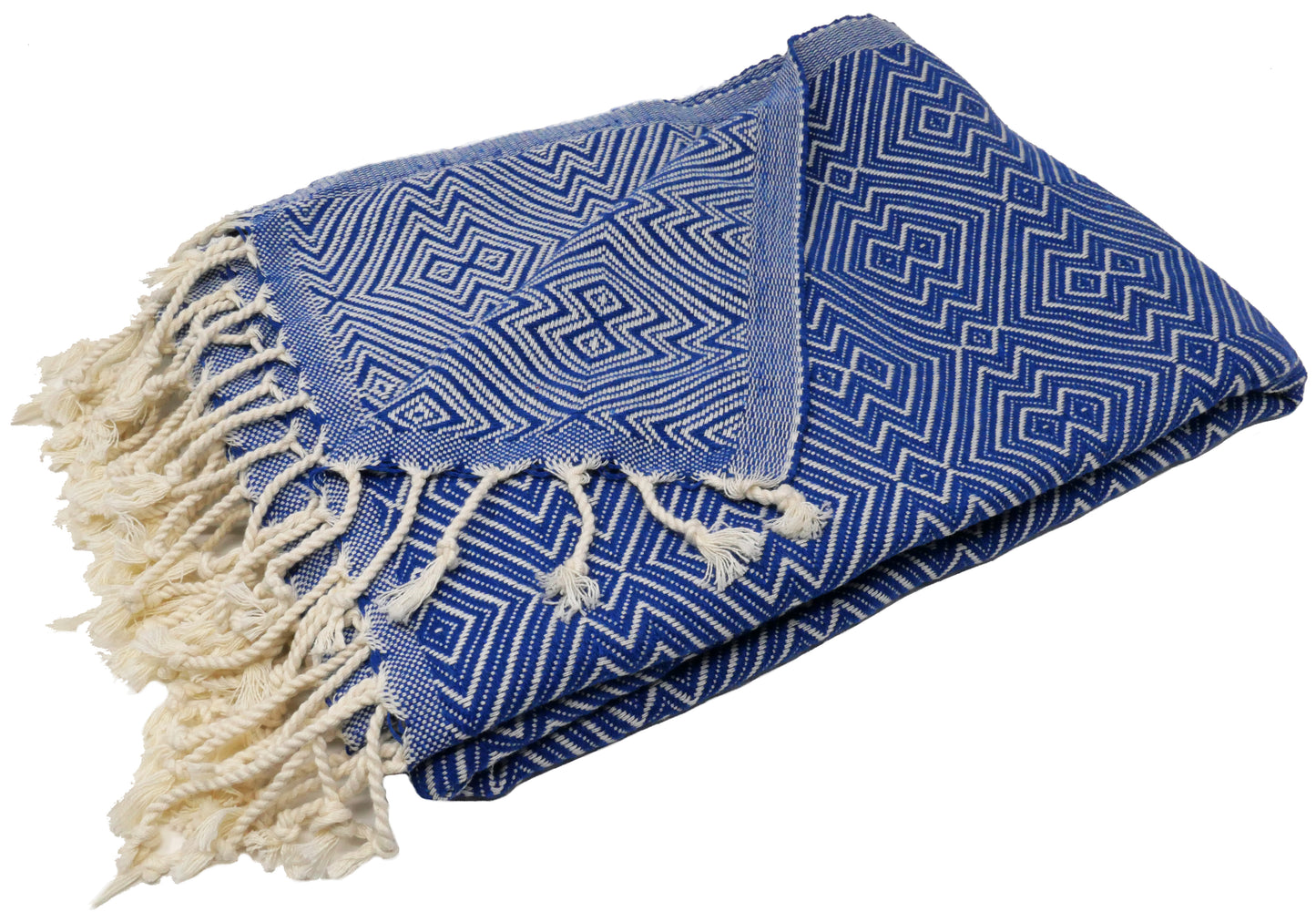 Diamond Hamamtuch Saunatuch Pestemal Fouta Strandtuch Badetuch Handtuch Baumwolle Backpacker 100x180 cm