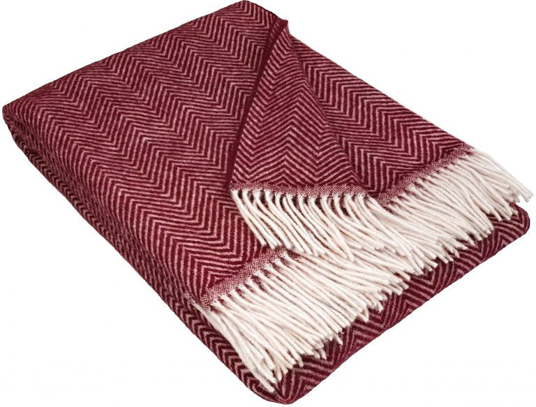 Wohndecke Wolldecke Zig Zag 140 x 200 cm Decke Tagesdecke Kuscheldecke Plaid