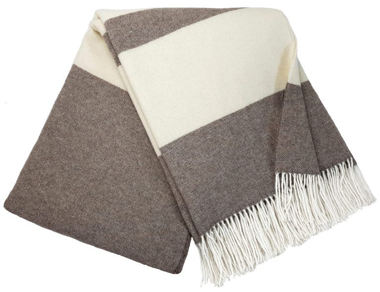 Wolldecke 140 x 200 cm einfarbig Decke Tagesdecke Kuscheldecke Plaid 90% Merinowolle, 10% Kaschmir